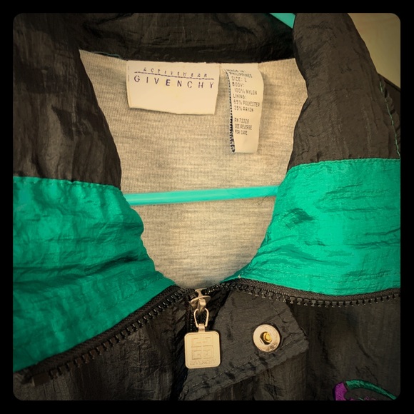 90s GIVENCHY Activewear Windbreaker - Picture 1 of 4